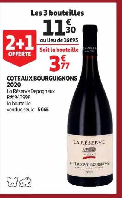 côteaux bourguignons 2020 la réserve depagneux