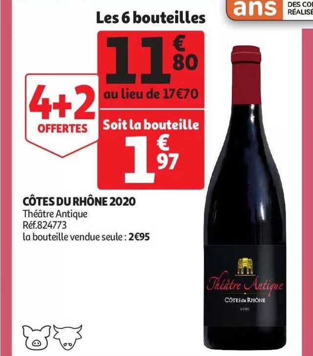 côtes du rhône 2020 théâtre antique