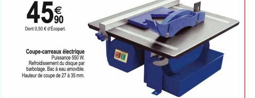 coupe-carreaux électrique