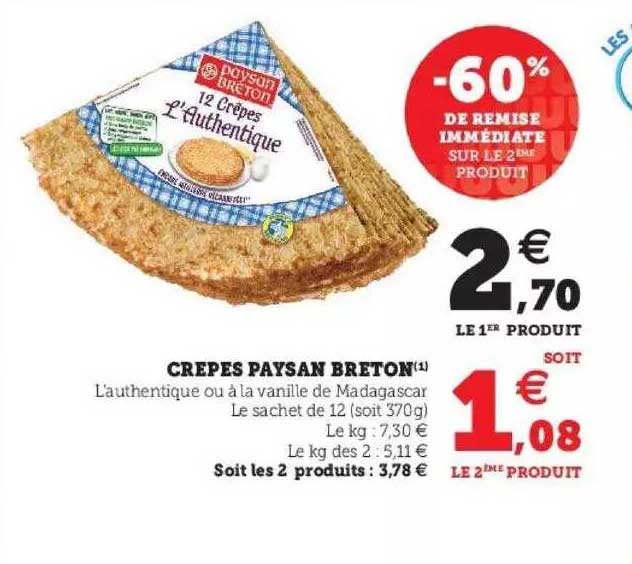 crêpes paysan breton