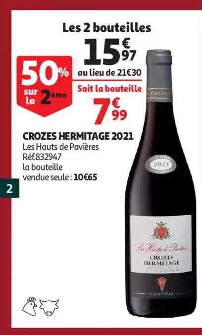 crozes hermitage 2021 les hauts de pavières