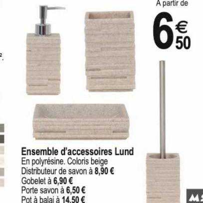 ensemble d'accessoires lund