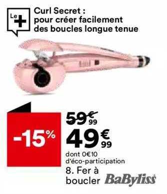 fer à boucler babyliss