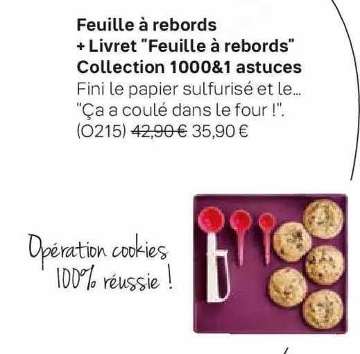feuille à rebords + livret "feuille à rebords" collection 1000 & 1 astuces