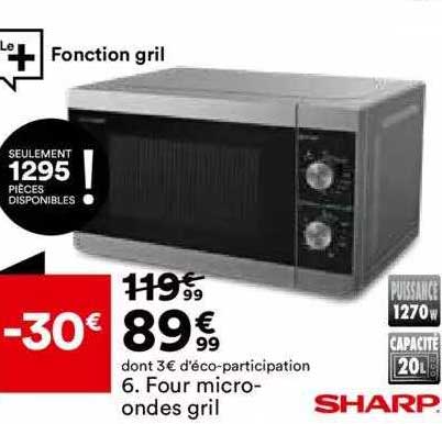 four micro-ondes gril sharp