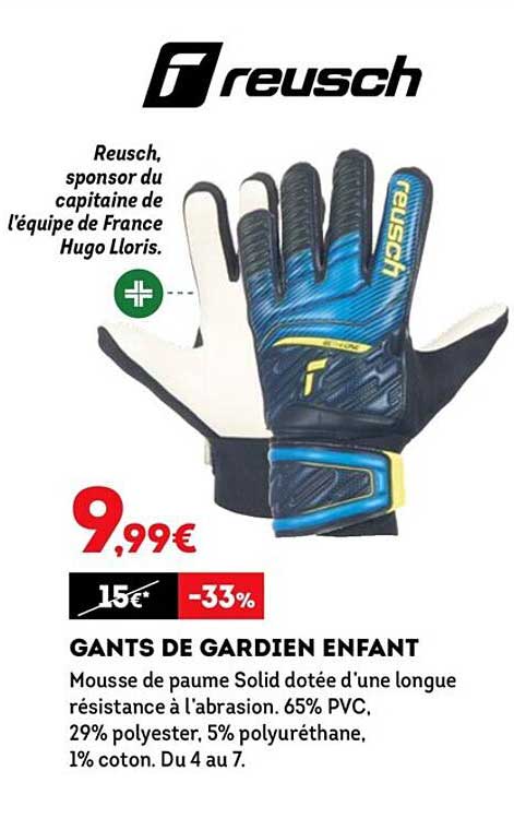 gants de gardien enfant reusch