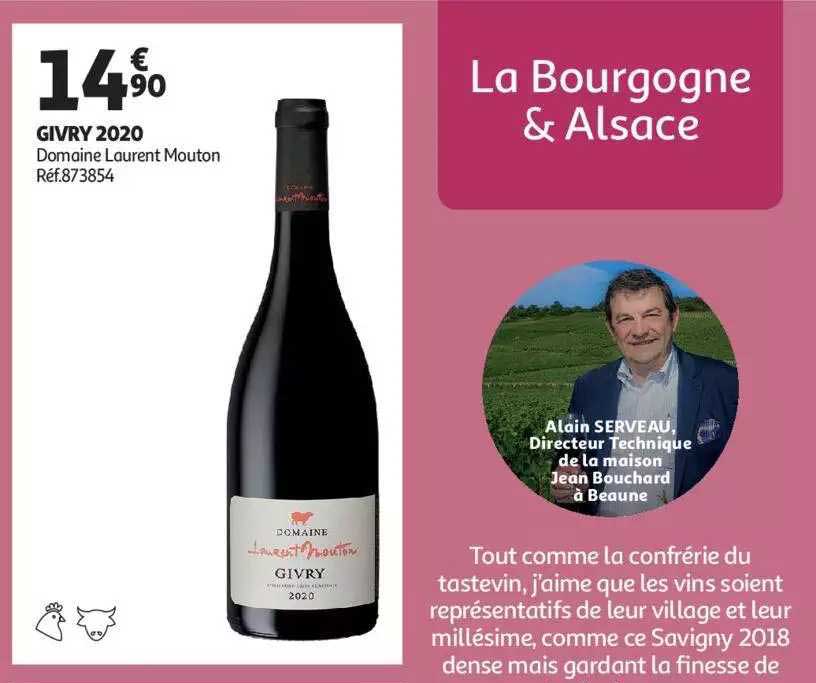 Givry 2020 Domaine Laurent Mouton