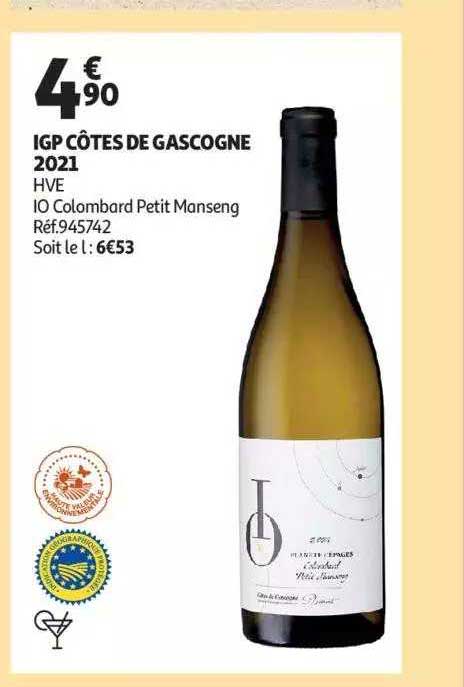 Igp Côtes De Gascogne 2021