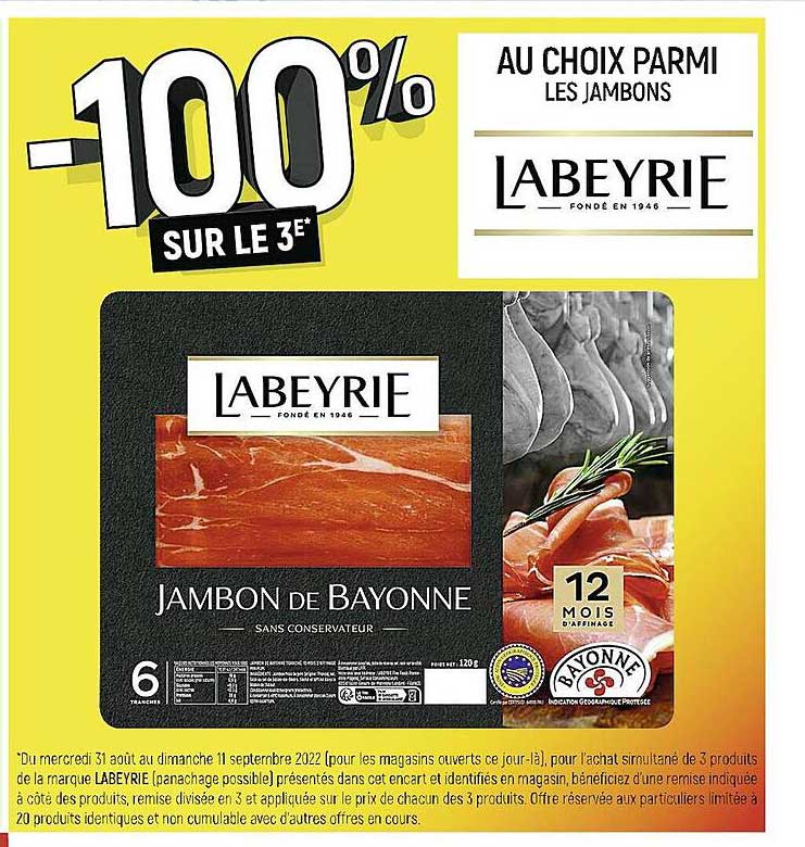 Jambons Labeyrie