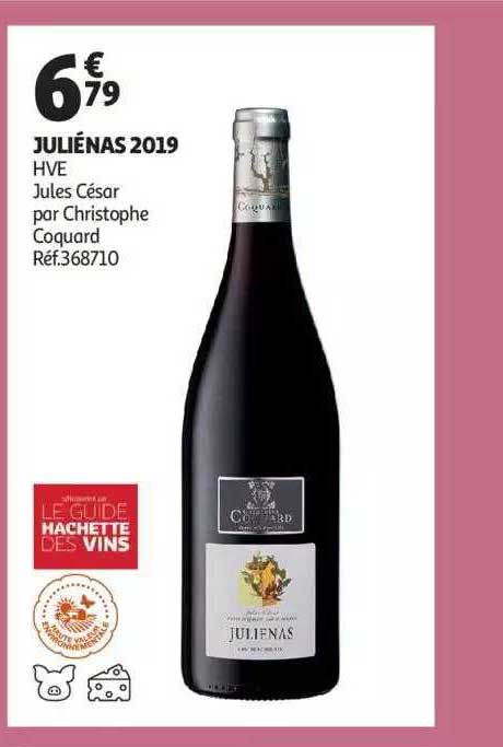 juliénas 2019 hve jules césar par christophe coquard