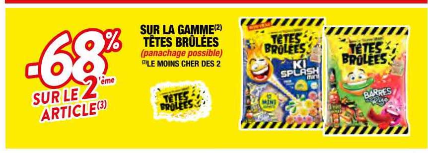 la gamme têtes brûlées