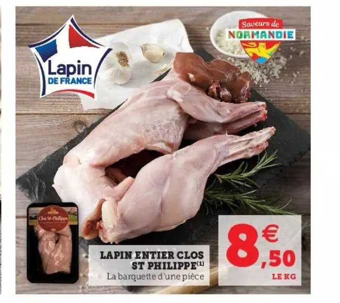 lapin entier clos st philippe