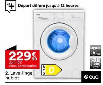 lave-linge hublo aya