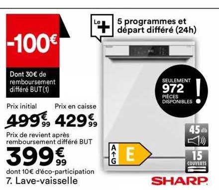 lave-vaisselle sharp