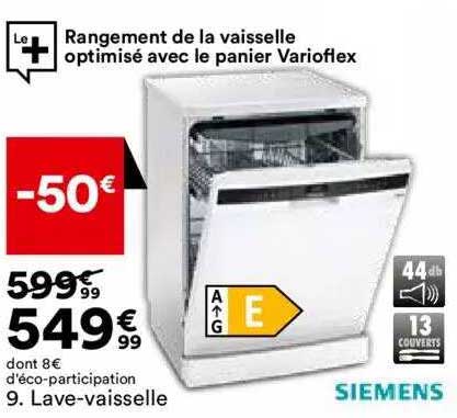 lave-vaisselle siemens