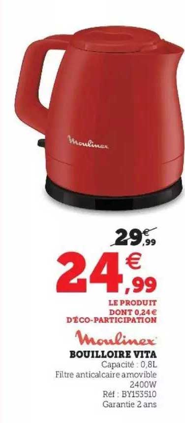 Moulinex Bouilloire Vita