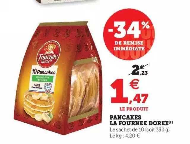 pancakes la fournée dorée
