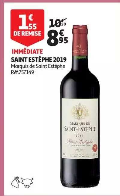 saint estèphe 2019 marquis de saint estèphe