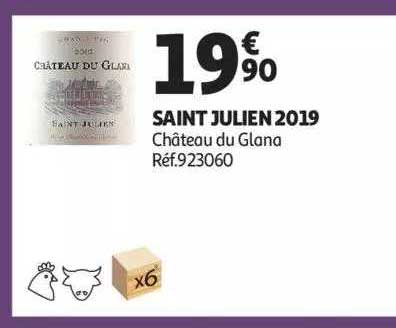 saint julien 2019 château du glana