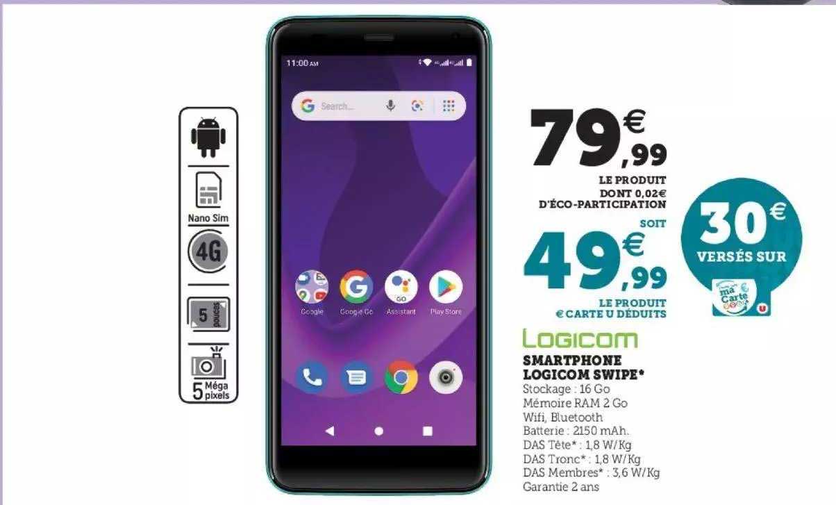 smartphone logicom swipe