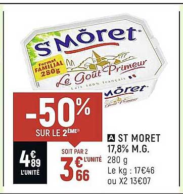 st môret 17,8% m.g.