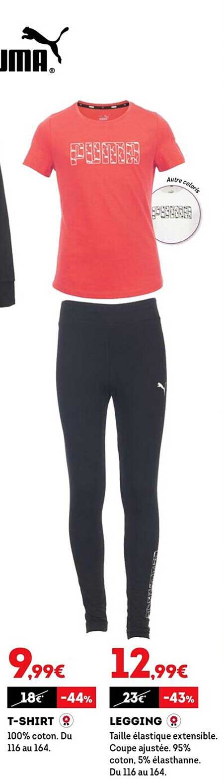 t-shirt puma, legging puma