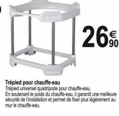 trépied pour chauffe-eau