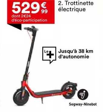 trottinette électrique segway-ninebot