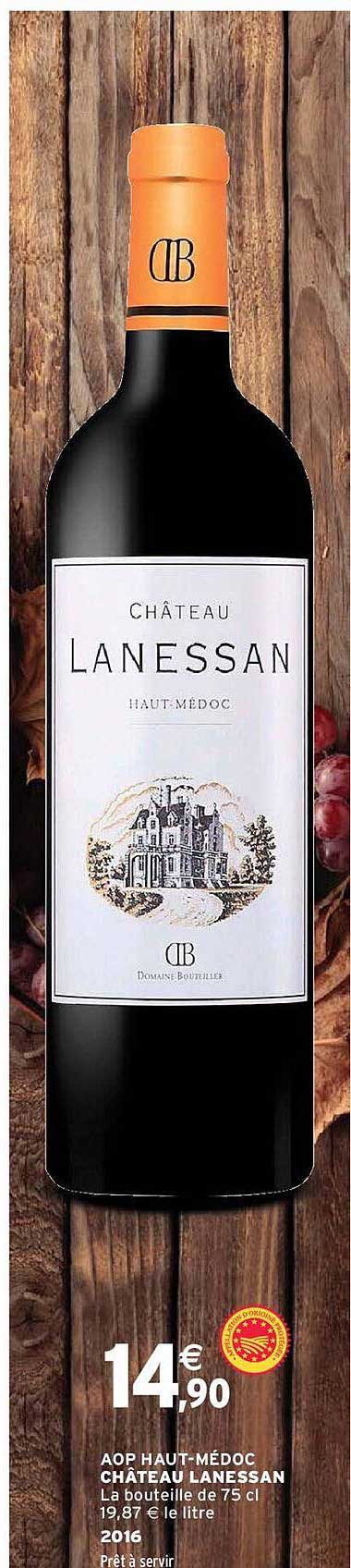 aop haut-médoc château lanesssan 2016