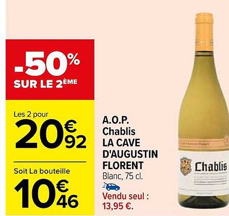 a.o.p. chablis la cave d'augustin florent