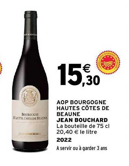 aop bourgogne hautes côtes de beaune jean bouchard 2022