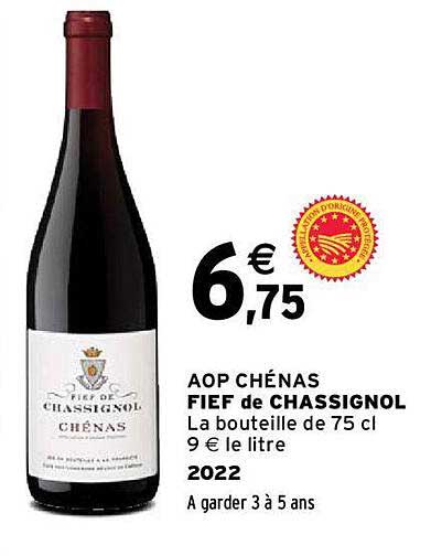 aop chénas fief de chassignol 2022