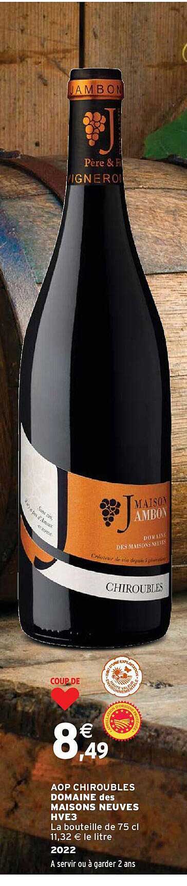 aop chiroubles domaine des maisons neuves hve3