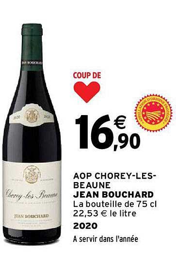 aop chorey-les-beaune jean bouchard 2020