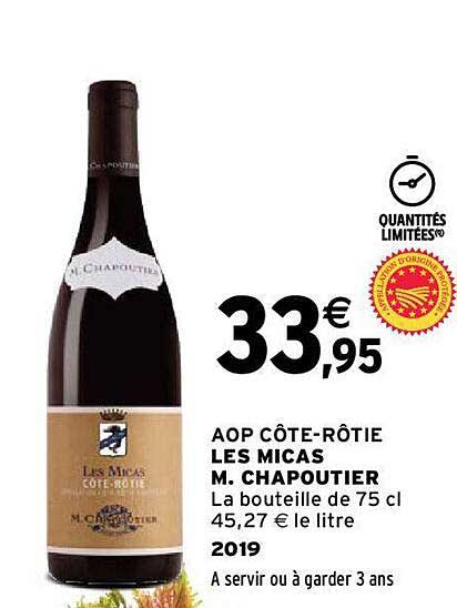 aop côte-rôtie les micas m. chapoutier 2019