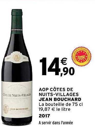 aop côtes de nuits-villages jean bouchard 2017