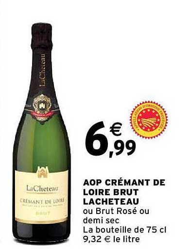 Aop Crémant De Loire Brut Lacheteau