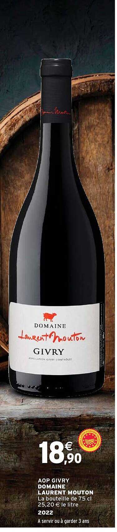 Aop Givry Domaine Laurent Mouton 2022