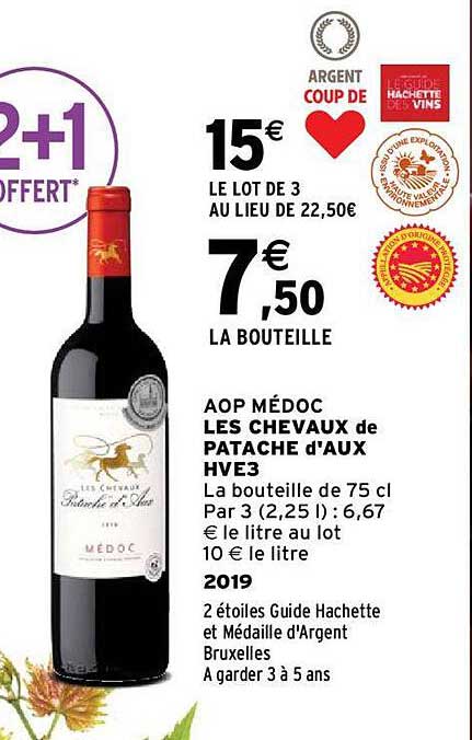 aop médoc les chevaux de patache d'aux hve3 2019