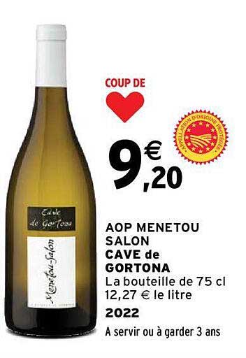 aop menetou salon cave de gortona 2022