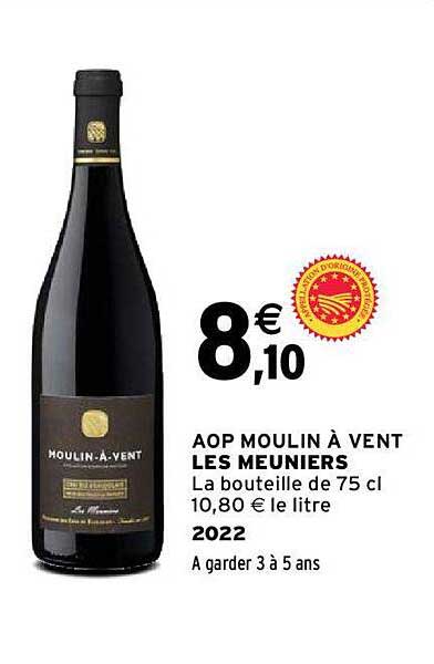 aop moulin à vent les meuniers 2022