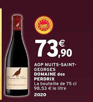 aop nuits-saint-georges domaine des perdrix 2020