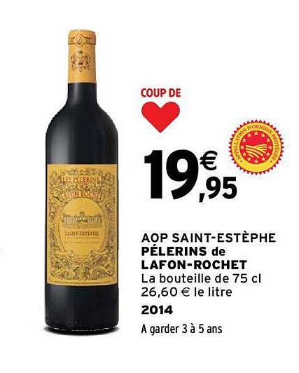 aop saint-estèphe pélerins de lafon-rochet 2014