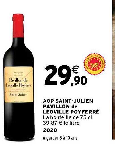 aop saint-julien pavillon de léoville poyferré