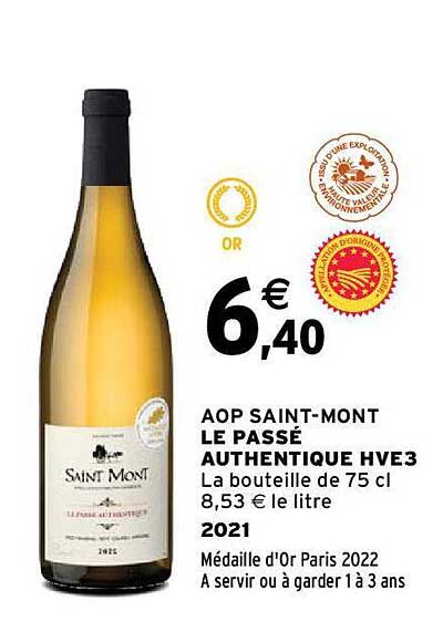 aop saint-mont le passé authentique hve3 2021