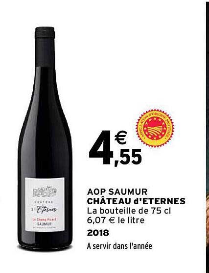 Aop Saumur Château D'eternes 2018