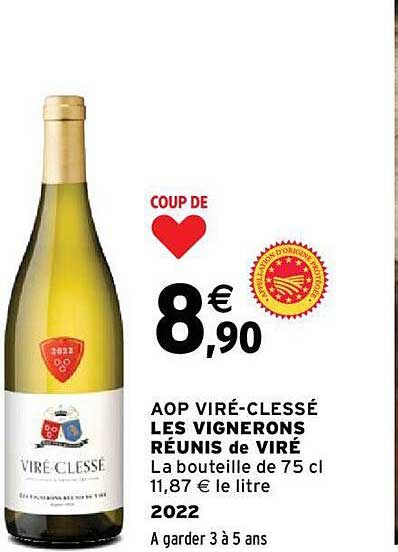aop viré-clessé les vignerons réunis de viré 2022