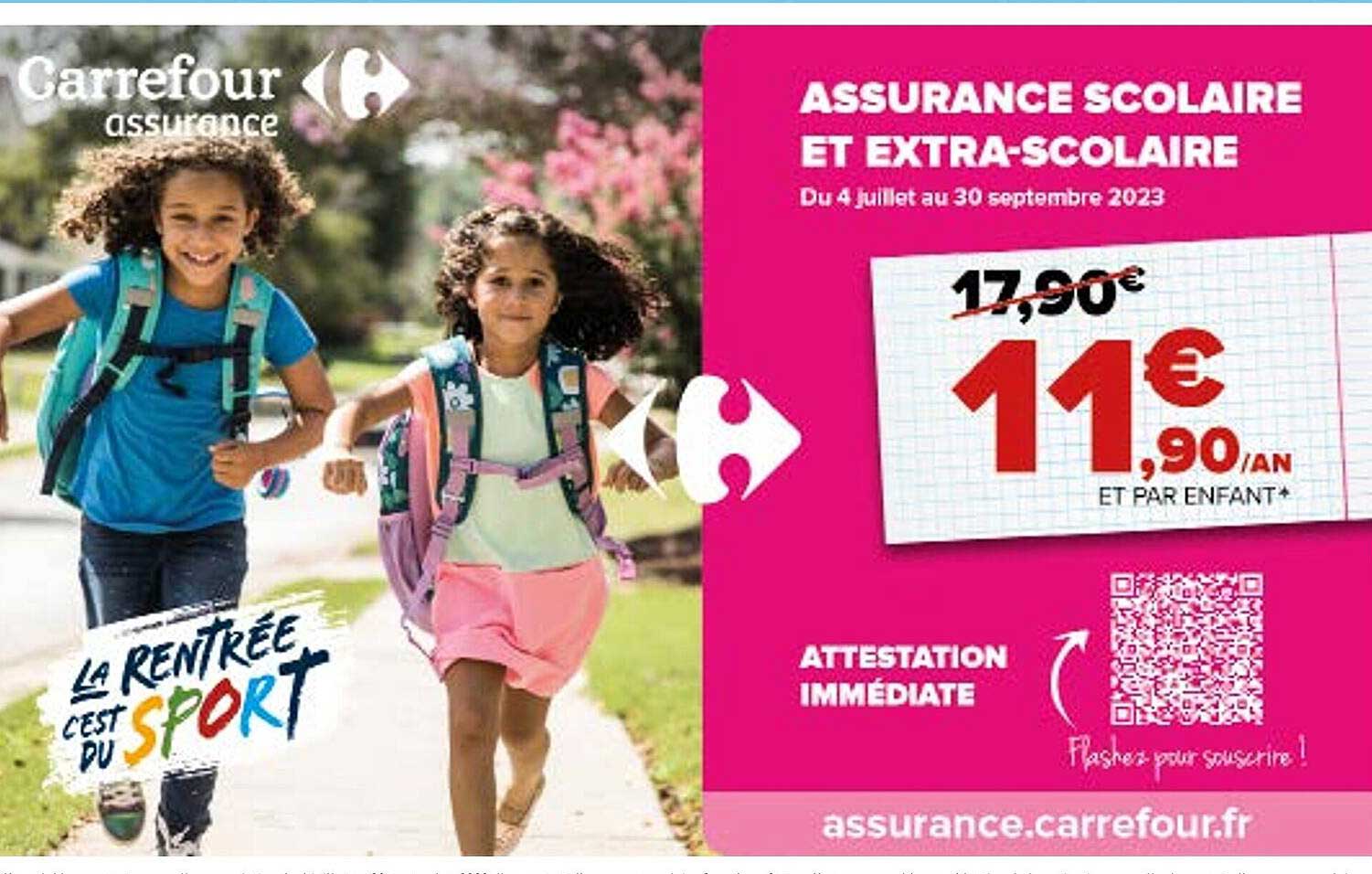assurance scolaire et extra-scolaire