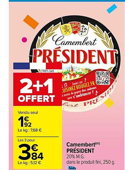 Camembert Président