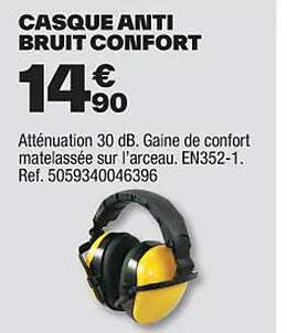 casque anti bruit confort